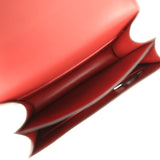 Hermes Constance 18 Rouge H Ostrich Palladium Hardware - Thumbnail View 9