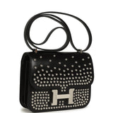 Pre-owned Hermes Constance 18 Clouté Black Box Palladium Hardware - Thumbnail View 2
