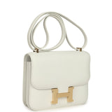 Hermes Constance 18 New White Swift Permabrass Hardware - Thumbnail View 2