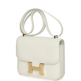 Hermes Constance 18 New White Swift Permabrass Hardware - Thumbnail View 5