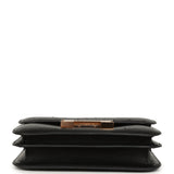 Pre-owned Hermes Constance 18 Black Ostrich Rose Gold Hardware - Thumbnail View 6