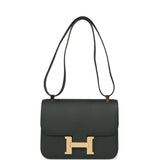 Hermes Constance 1-24 Vert Fonce Epsom Permabrass Hardware - Thumbnail View 7