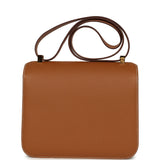 Pre-owned Hermes Constance 24 Gold Epsom Gold Hardware - Thumbnail View 5