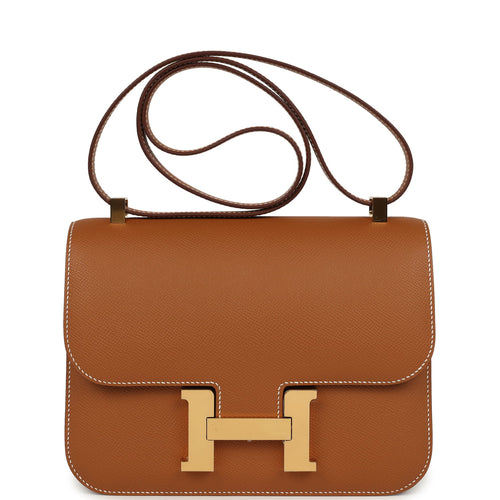 Hermes Constance 1-24 Gold Epsom Gold Hardware