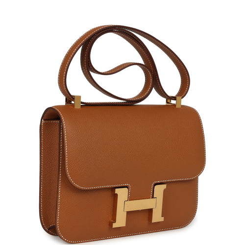Hermes Constance 1-24 Gold Epsom Gold Hardware