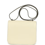 Hermes Constance 18 Clouté Cream Box Palladium Hardware - Thumbnail View 4
