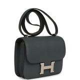 Hermes Constance 18 Carbone Chevre Mysore Palladium Hardware - Thumbnail View 2