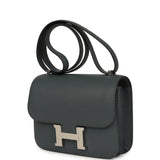 Hermes Constance 18 Carbone Chevre Mysore Palladium Hardware - Thumbnail View 5