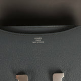 Hermes Constance 18 Carbone Chevre Mysore Palladium Hardware - Thumbnail View 8