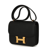Hermes Constance 18 Black Epsom Gold Hardware - Thumbnail View 5