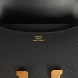 Hermes Constance 18 Black Epsom Gold Hardware - Thumbnail View 8