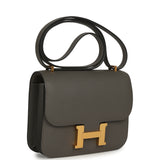 Hermes Constance 18 Gris Meyer Epsom Gold Hardware - Thumbnail View 2