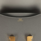 Hermes Constance 18 Gris Meyer Epsom Gold Hardware - Thumbnail View 8