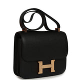 Hermes Constance 24 Black Epsom Rose Gold Hardware - Thumbnail View 2