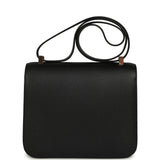 Hermes Constance 24 Black Epsom Rose Gold Hardware - Thumbnail View 4