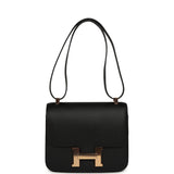 Hermes Constance 24 Black Epsom Rose Gold Hardware - Thumbnail View 7