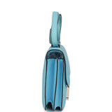 Pre-owned Hermes Constance 18 Celeste Epsom Palladium Hardware - Thumbnail View 3