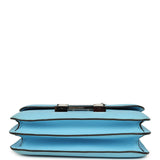 Pre-owned Hermes Constance 18 Celeste Epsom Palladium Hardware - Thumbnail View 6
