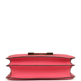 Pre-owned Hermes Special Order (HSS) Constance 24 Rose Azalee Verso Epsom Gold Hardware - Thumbnail View 6