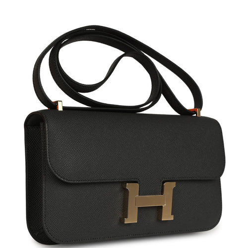 Hermes Constance Elan Plomb Epsom Gold Hardware