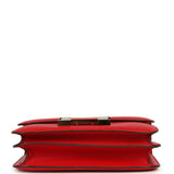 Pre-owned Hermes Constance 18 Rouge De Couer Chevre Mysore Permabrass Hardware - Thumbnail View 6