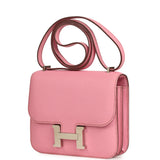 Pre-owned Hermes Constance 18 Bubblegum Epsom Palladium Hardware - Thumbnail View 5