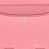 Pre-owned Hermes Constance 18 Bubblegum Epsom Palladium Hardware - Thumbnail View 8