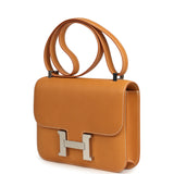 Hermes Constance 24 Naturel Sable Vache Naturel Graine Palladium Hardware - Thumbnail View 5