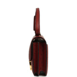 Pre-owned Hermes Constance 18 Rouge H Ostrich Gold Hardware - Thumbnail View 3