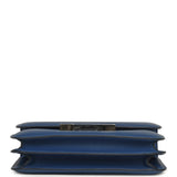 Pre-owned Hermes Constance 18 Bleu Tie Epsom Palladium Hardware - Thumbnail View 6