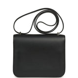 Pre-owned Hermes Constance 18 Black Swift Marbled Palladium Hardware - Thumbnail View 4