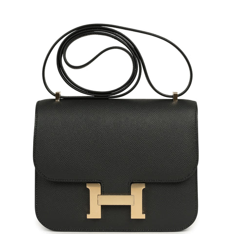 Hermes Constance 18 Plomb Epsom Permabrass Hardware