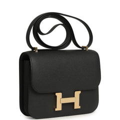Hermes Constance 18 Plomb Epsom Permabrass Hardware