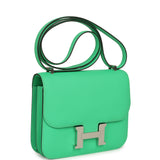 Hermes Constance 18 Vert Comics Epsom Palladium Hardware - Thumbnail View 2