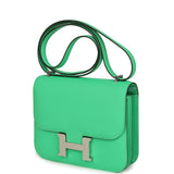 Hermes Constance 18 Vert Comics Epsom Palladium Hardware - Thumbnail View 5