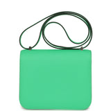 Hermes Constance 18 Vert Comics Epsom Palladium Hardware - Thumbnail View 4