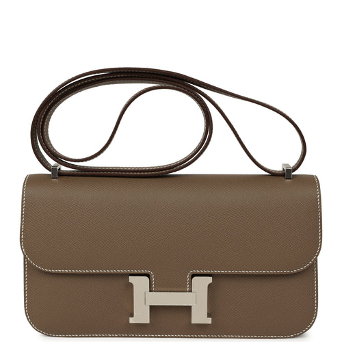 Hermes Constance Elan Etoupe Epsom Palladium Hardware