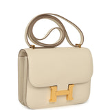 Hermes Constance 18 Craie Epsom Gold Hardware - Thumbnail View 2