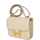Hermes Constance 18 Craie Epsom Gold Hardware - Thumbnail View 5
