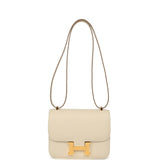 Hermes Constance 18 Craie Epsom Gold Hardware - Thumbnail View 7
