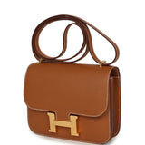 Pre-owned Hermes Constance 18 Gold Epsom Gold Hardware - Thumbnail View 5
