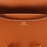 Pre-owned Hermes Constance 18 Gold Epsom Gold Hardware - Thumbnail View 8