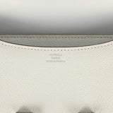 Pre-owned Hermes Constance 18 Bleu Brume Chevre Mysore Palladium Hardware - Thumbnail View 9
