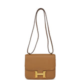 Pre-owned Hermes Constance 18 Biscuit Swift Gold Hardware - Thumbnail View 7