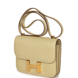 Hermes Constance 18 Vanille Matte Alligator Gold Hardware - Thumbnail View 5
