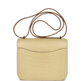 Hermes Constance 18 Vanille Matte Alligator Gold Hardware - Thumbnail View 4