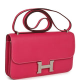 Pre-owned Hermes Constance Elan Rose Tyrien Epsom Palldium Hardware - Thumbnail View 2