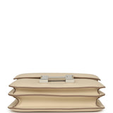 Pre-owned Hermes Constance 18 Craie Swift Palladium Hardware - Thumbnail View 6