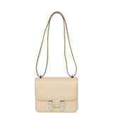 Pre-owned Hermes Constance 18 Craie Swift Palladium Hardware - Thumbnail View 7
