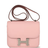 Hermes Constance 18 Rose Sakura Swift Brushed Palladium Hardware - Thumbnail View 1